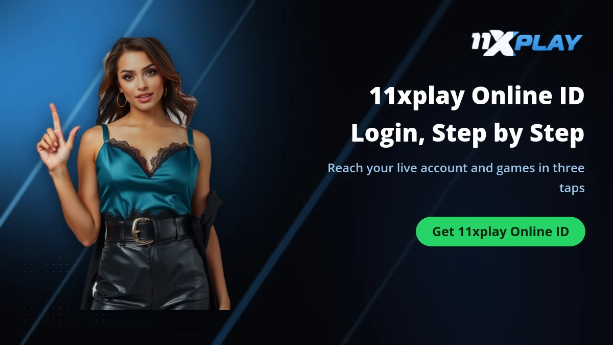11xplay online ID login banner showing account access to live games